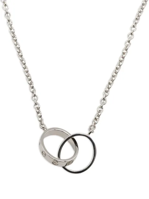 Cartier قلادة 'بايبي لوف' ذهب أبيض عيار 18 من عقد 2010