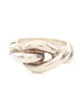 Hermès Pre-Owned 2000s Torsade Twist ring - Silver