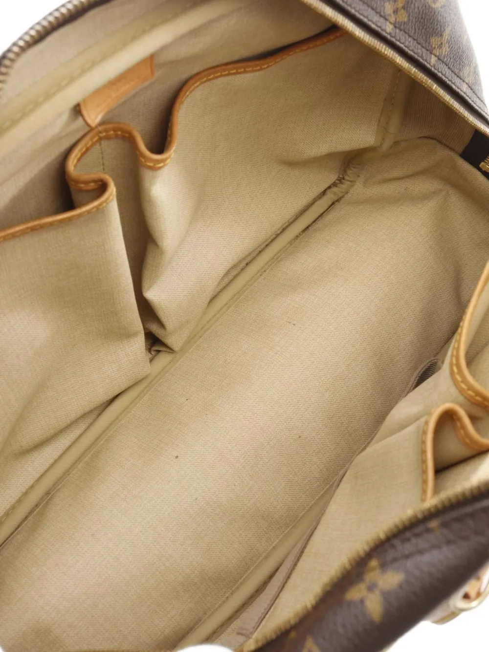 Pre-owned Louis Vuitton 1997 Deauville Tote Bag In Brown