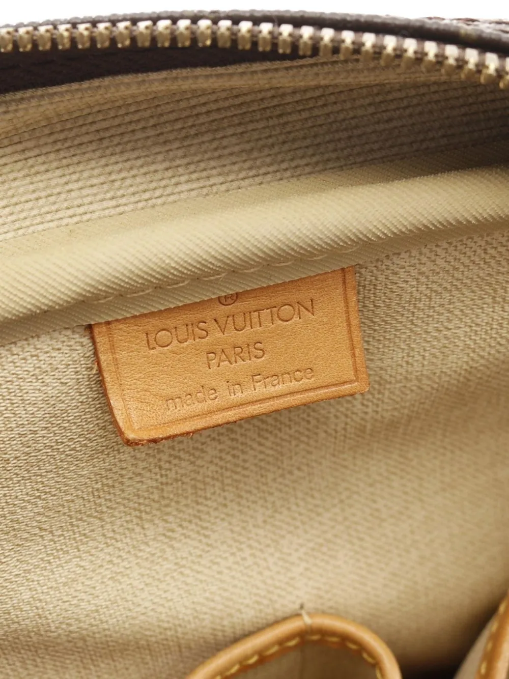 Pre-owned Louis Vuitton 1997 Deauville Tote Bag In Brown