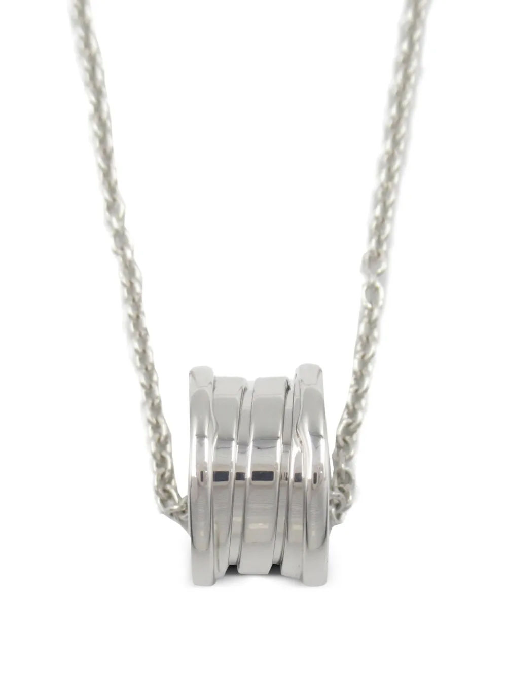 Bvlgari Pre-Owned 2010s 18K white gold B.zero1 necklace | Silver | Image 1