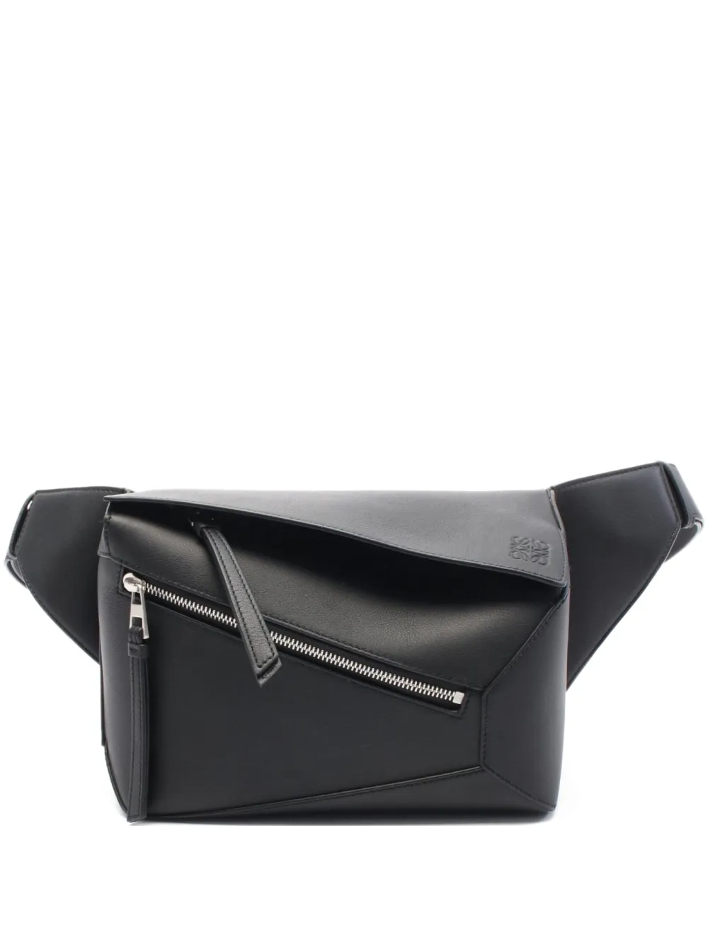 Loewe Pre-Owned 2020s パズル エッジ ベルトバッグ S - ブラック Loewe Pre-Owned 2020s パズル エッジ ベルトバッグ S - ブラック