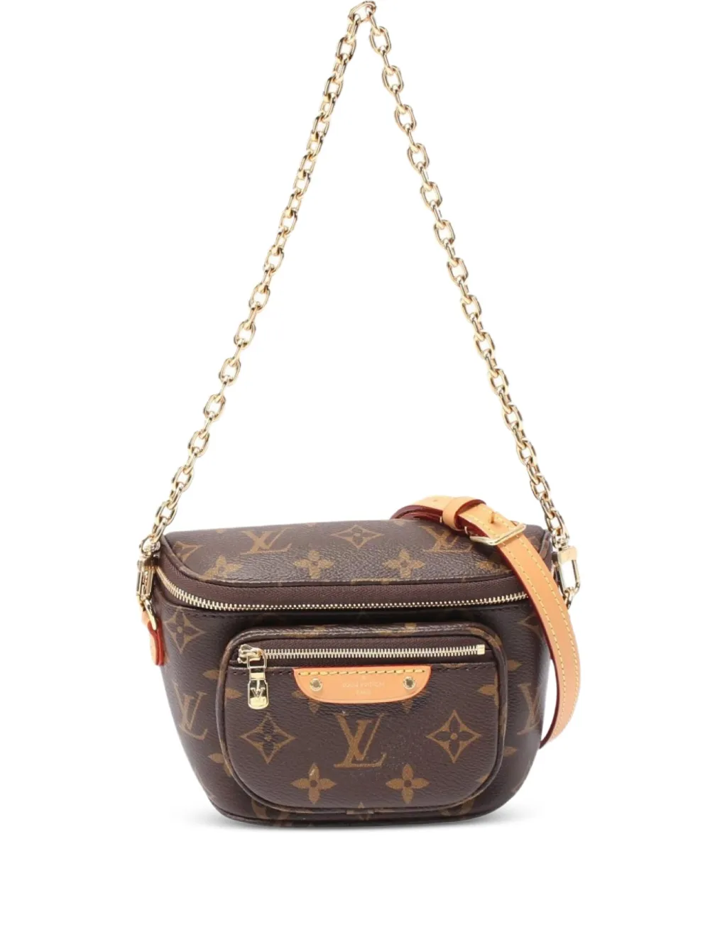 2021 mini Bum Bag monogram pattern shoulder bag
