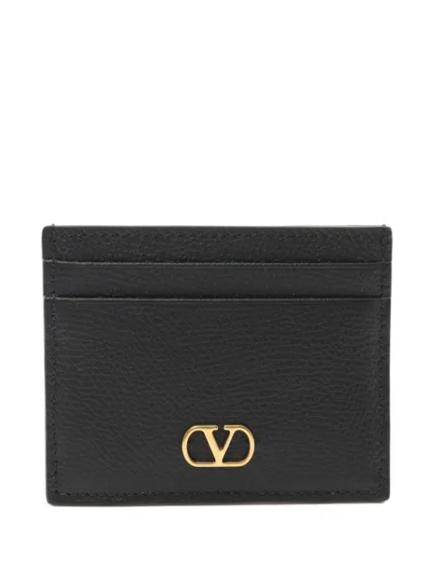 Valentino Garavani Pre-Owned 2020s VLogo leather card holder