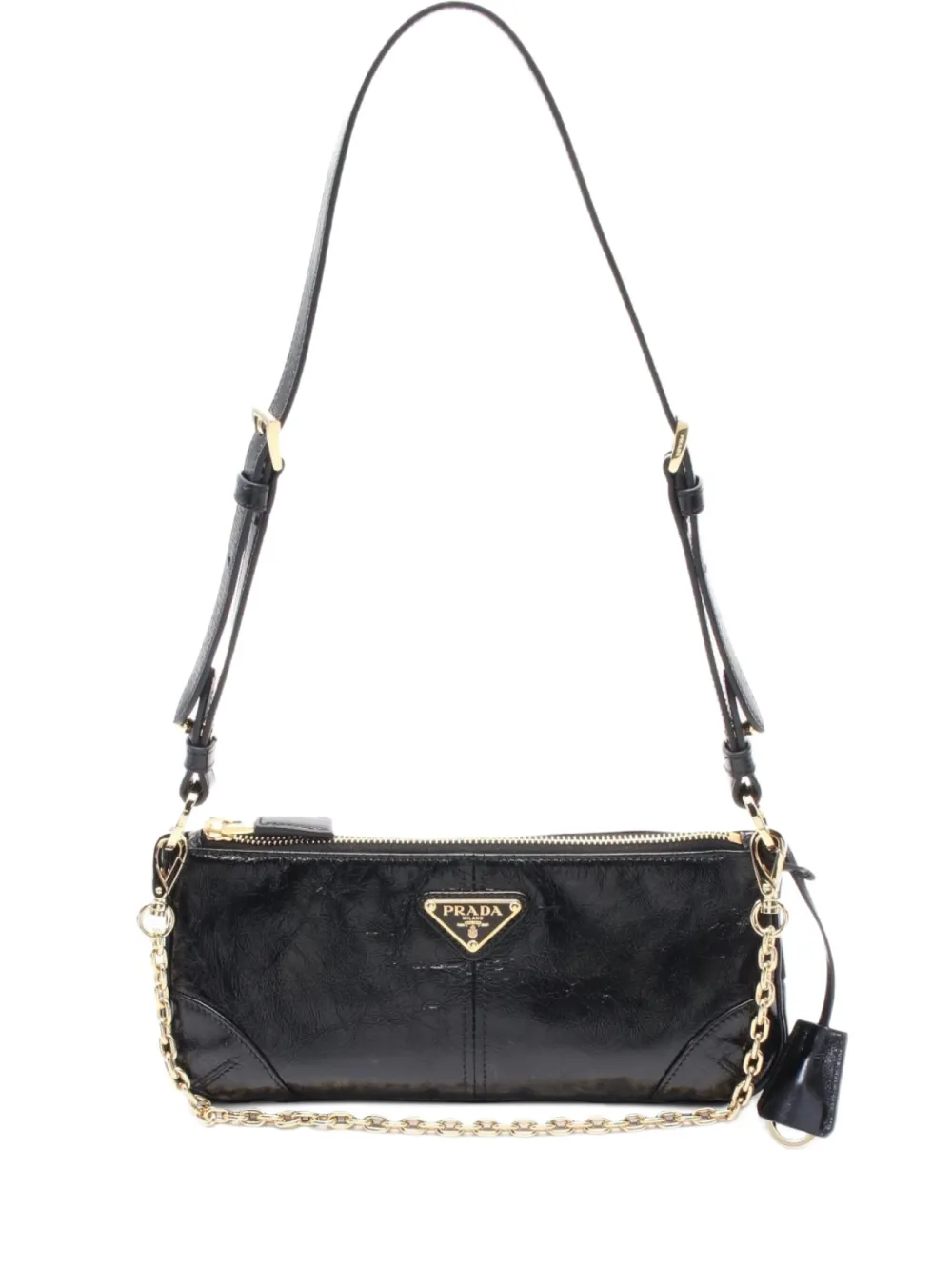 Prada Pre-Owned 2020s Re-Edition 2002 shoulder bag | Black | Image 1