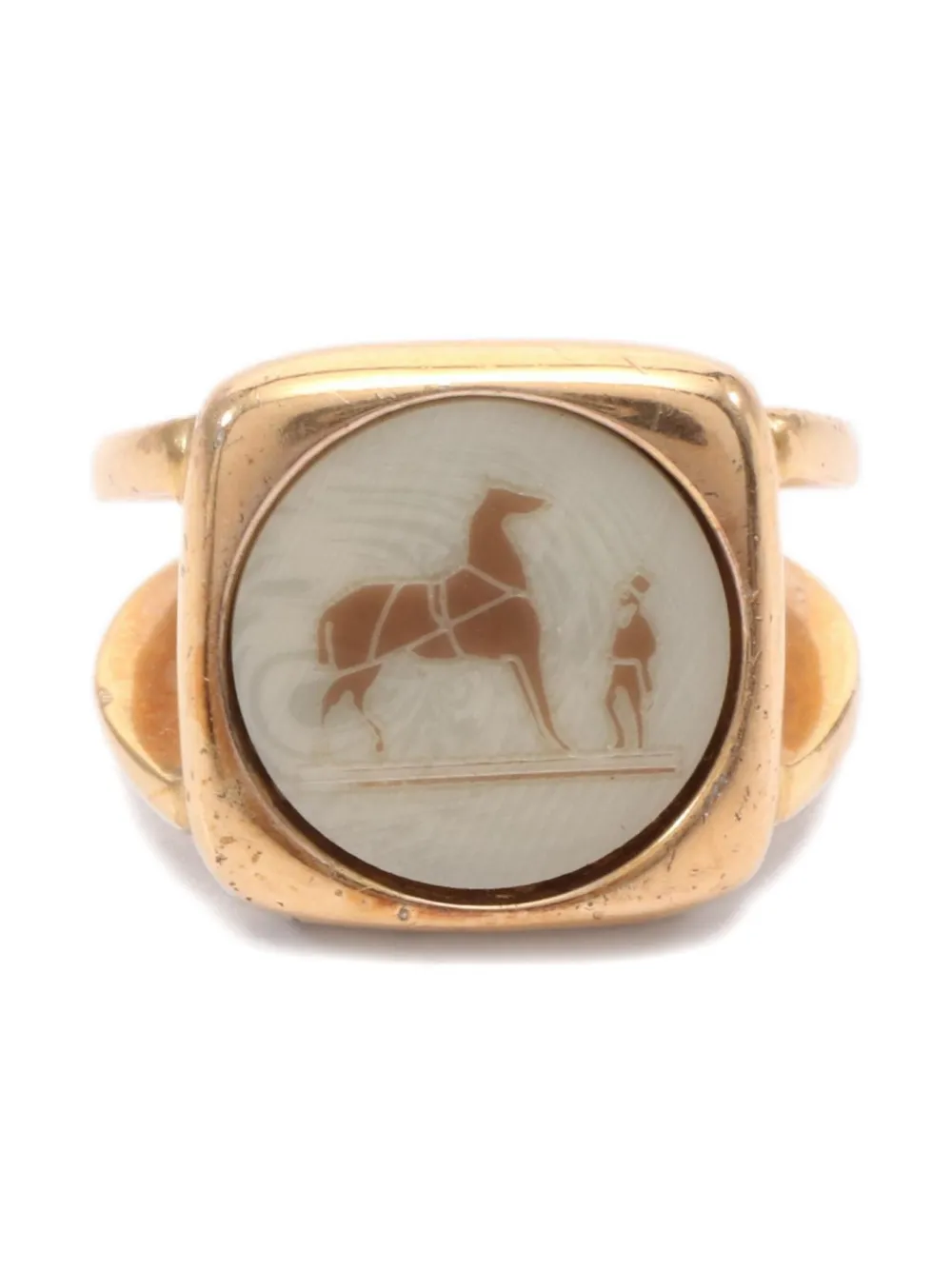 Hermès Pre-Owned anillo corozo 2000 | dorado | Image 1