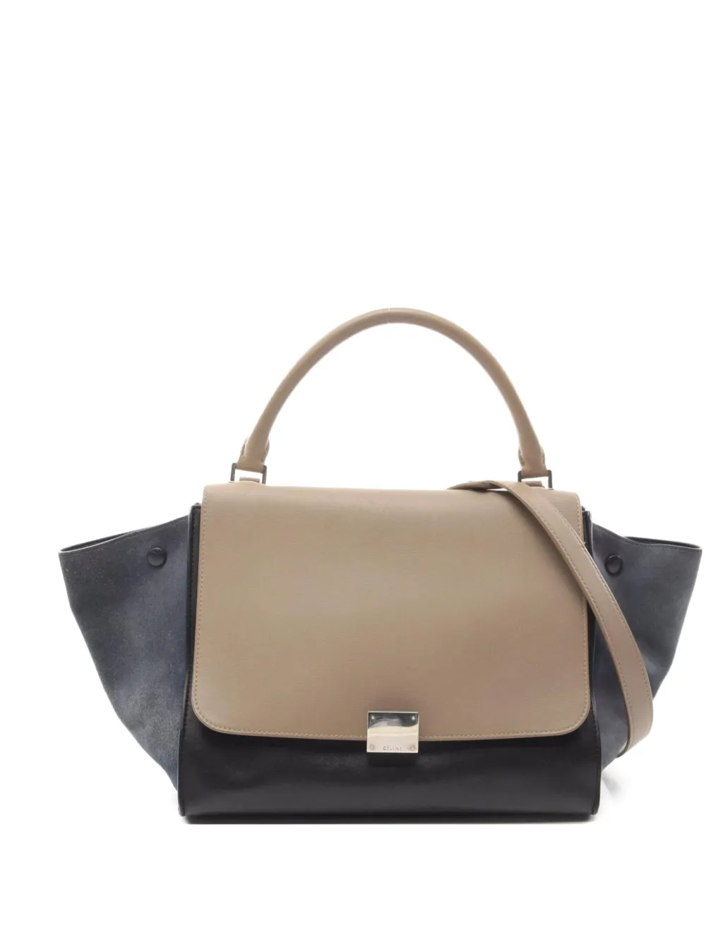Céline Pre-Owned 2000s medium Trapeze two-way handbag | Black | Image 1