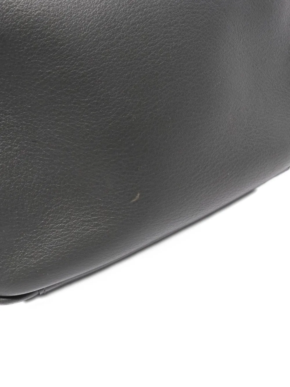 Pre-owned Balenciaga 2000s Everyday Leather Cross Body Bag In Gray