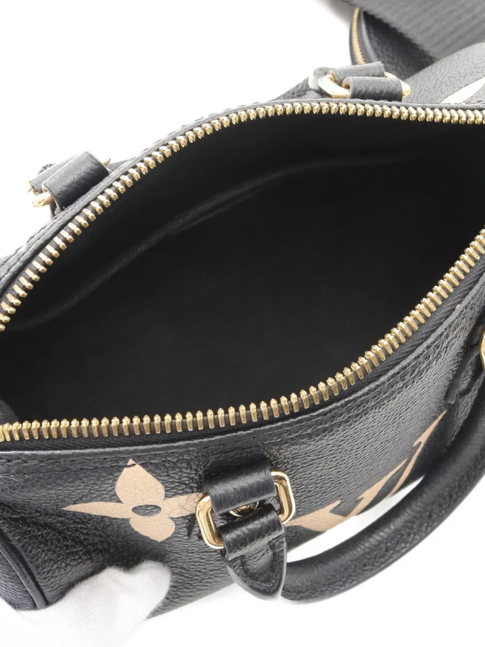 Pre-owned Louis Vuitton 2021 Papillon Bb Two-way Handbag In Black