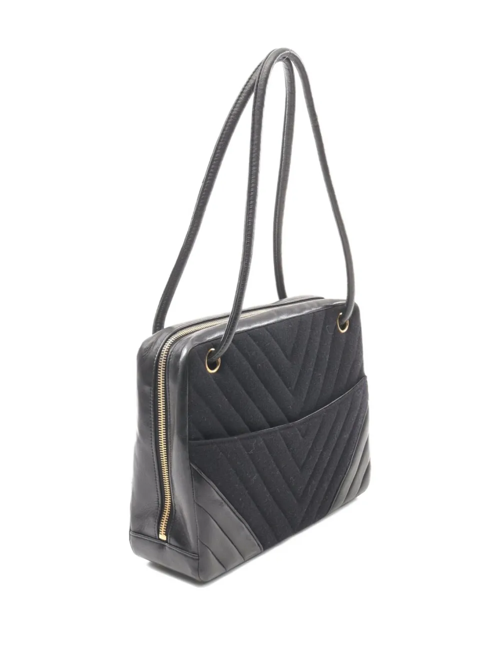 CHANEL Pre-Owned 1989-1991 Chevron V-stitch shoulder bag | Pre-Owned | Image 2