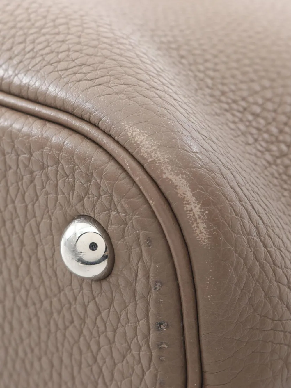 Pre-owned Hermes 2017 Bolide 31 Two-way Handbag In Brown