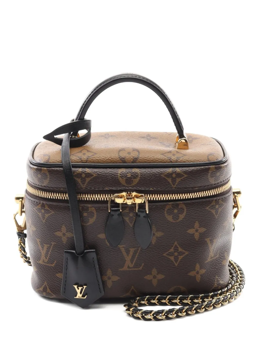 Louis Vuitton Pre-Owned 2020 Vanity NV PM cross body bag - ブラウン Louis Vuitton Pre-Owned 2020 Vanity NV PM cross body bag - ブラウン
