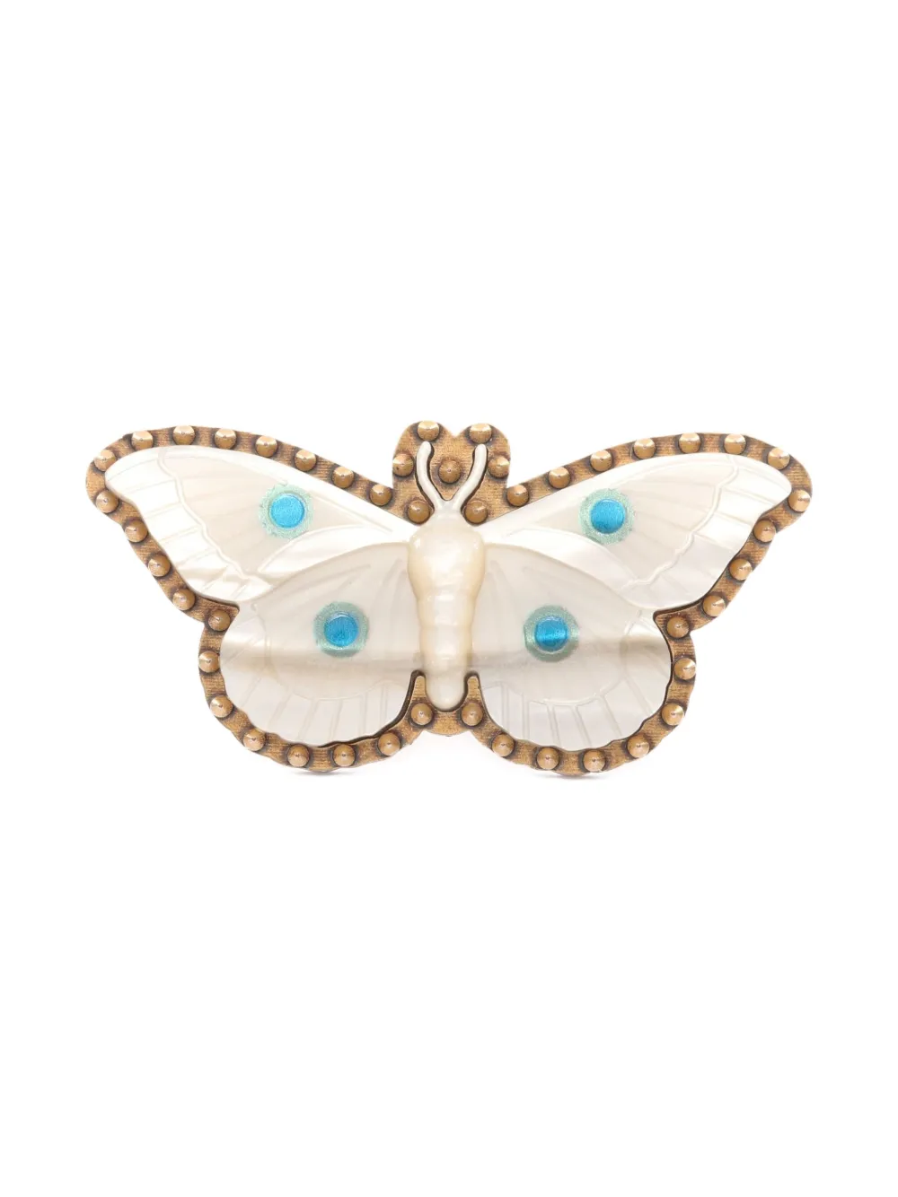 Gucci Pre-Owned 2010s butterfly-motif ring | Gold | Image 1