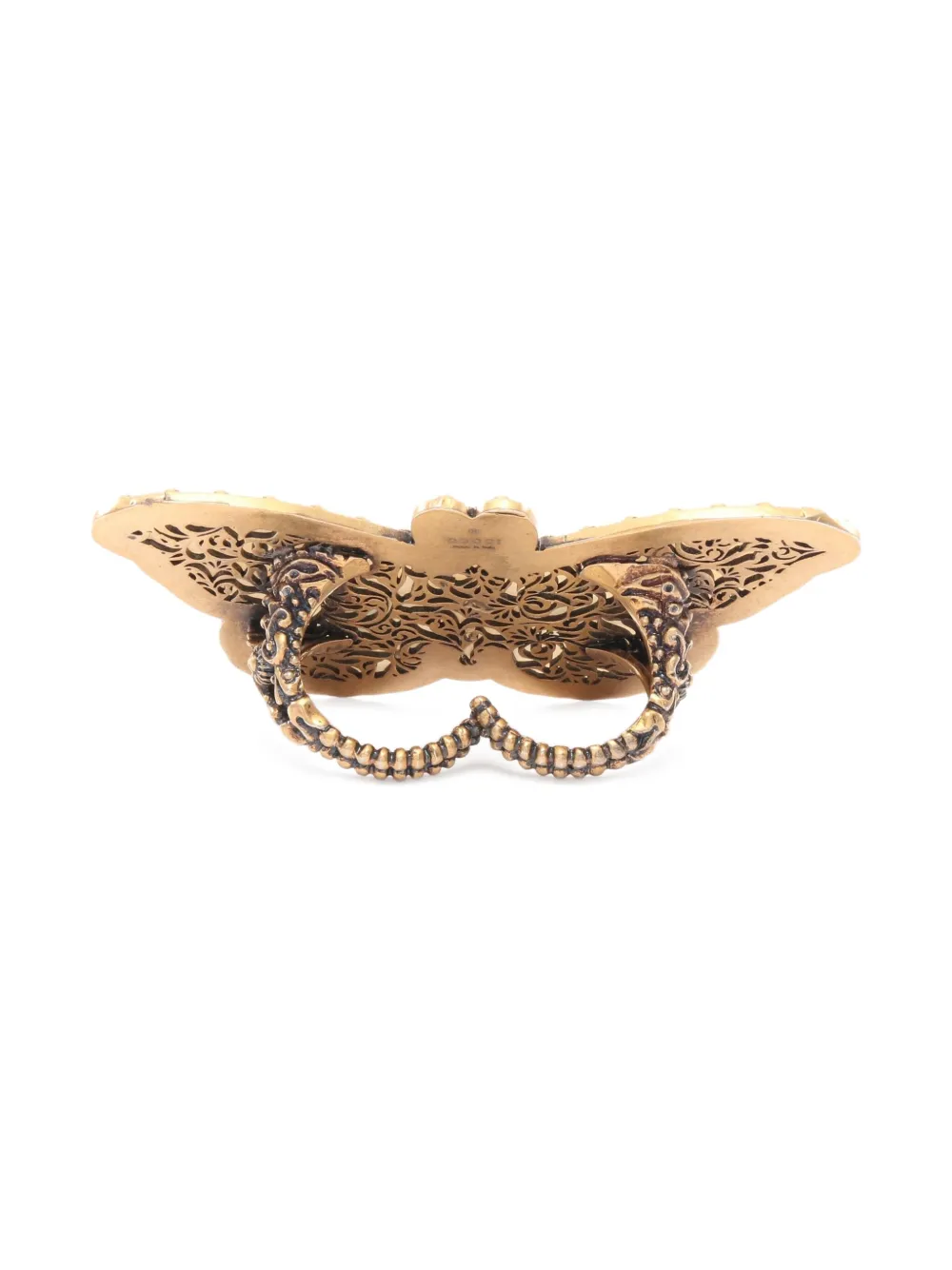 Gucci Pre-Owned 2010s butterfly-motif ring | Image 2