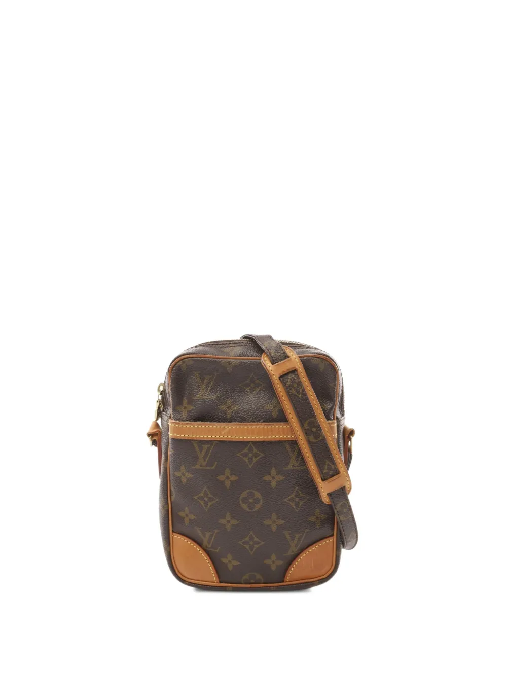 2001 Danube monogram canvas cross body bag