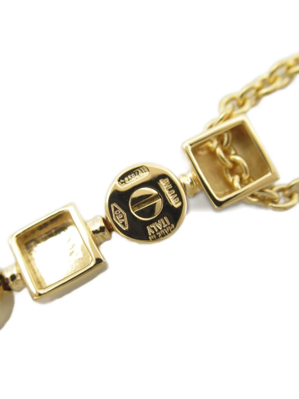 Pre-owned Bvlgari 18kt Yellow Gold Lucia Necklace