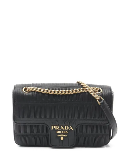 Prada Pre-Owned 2010s Nappa Gaufre crossbody bag 