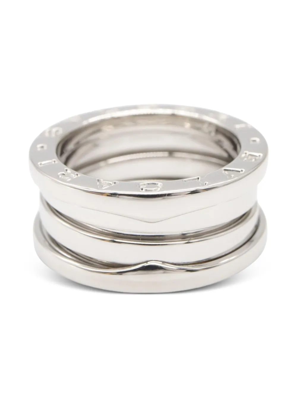 Bvlgari Pre-Owned anillo B.Zero1 en oro blanco de 18kt 2010 | plateado | Image 1