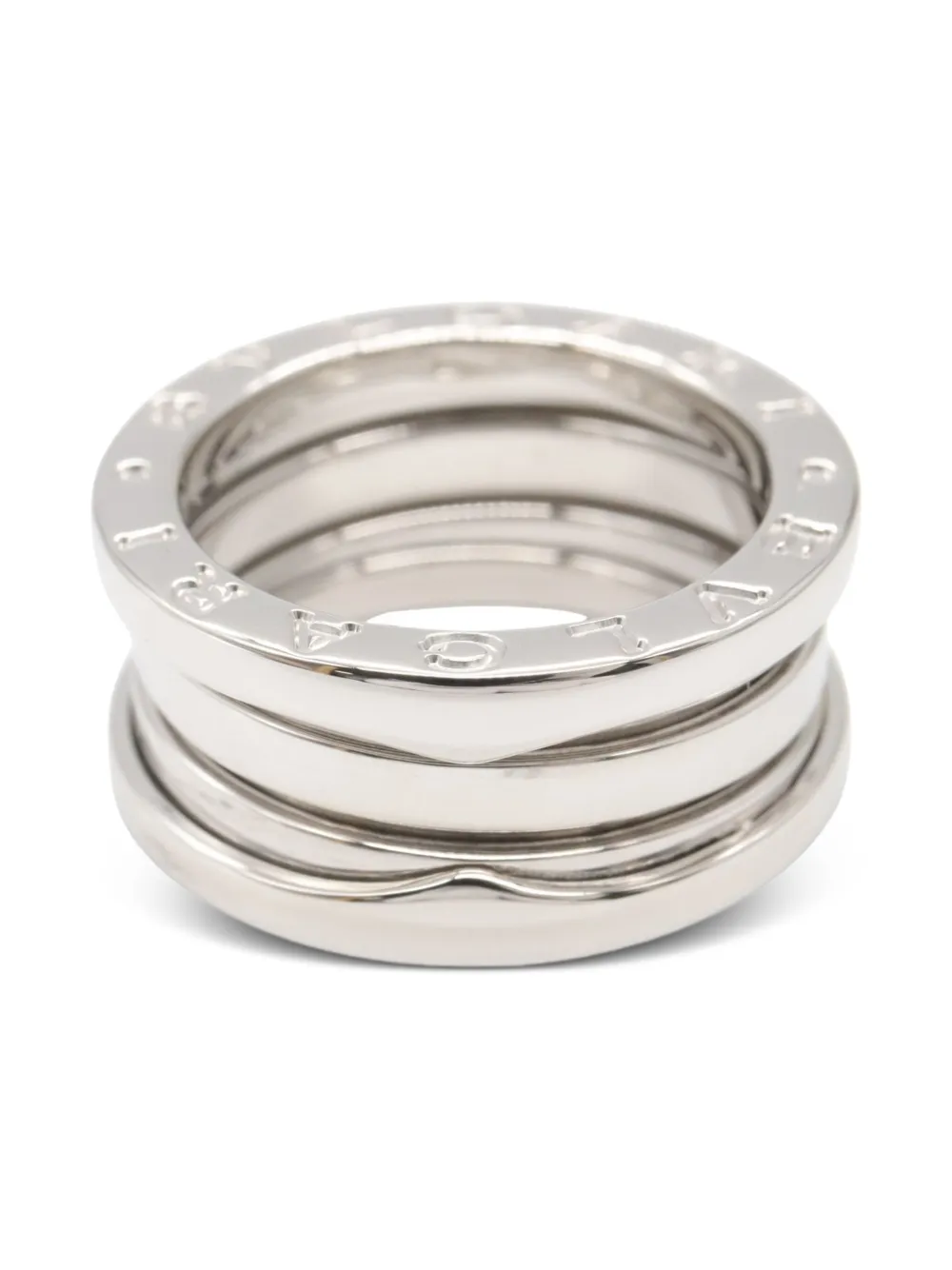 Bvlgari Pre-Owned anillo B.Zero1 en oro blanco de 18kt 2010 | Hombre | Image 2