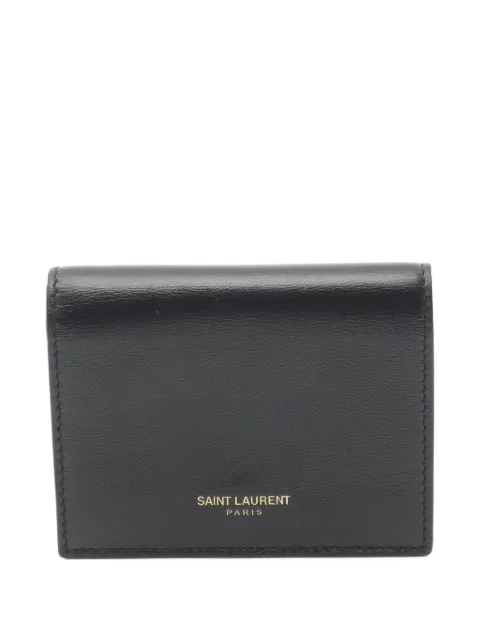 Saint Laurent Pre-Owned 2010s leather card case