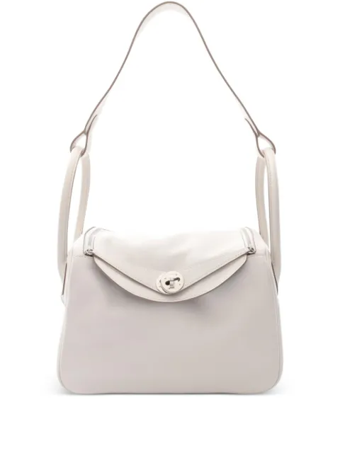 Hermès Pre-Owned 2023 Lindy 26 structured leather shoulder bag