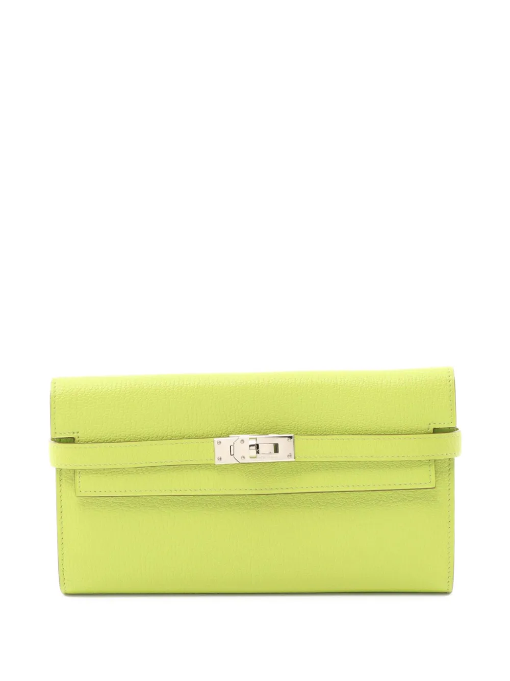 Hermès Pre-Owned 2011 Kelly flap wallet - グリーン Hermès Pre-Owned 2011 Kelly flap wallet - グリーン