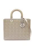 Christian Dior Pre-Owned 2010 Lady Dior handbag - Neutrals