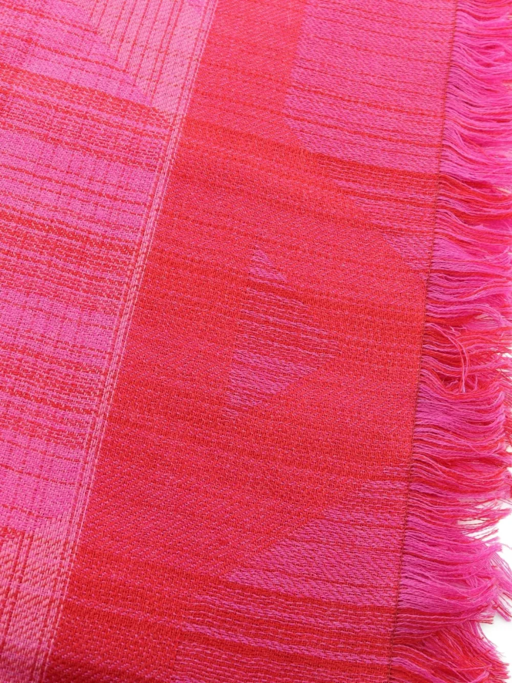 Christian Dior Pre-Owned mascada con detalles deshilachados 2010 | Image 2