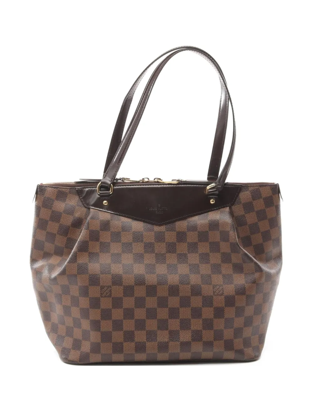 Louis Vuitton Pre-Owned 2013 ダミエ ウエストミンスター GM ハンドバッグ - ブラウン Louis Vuitton Pre-Owned 2013 ダミエ ウエストミンスター GM ハンドバッグ - ブラウン