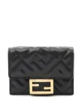 Fendi Pre-Owned 2020s Baguette quilted leather wallet - Black