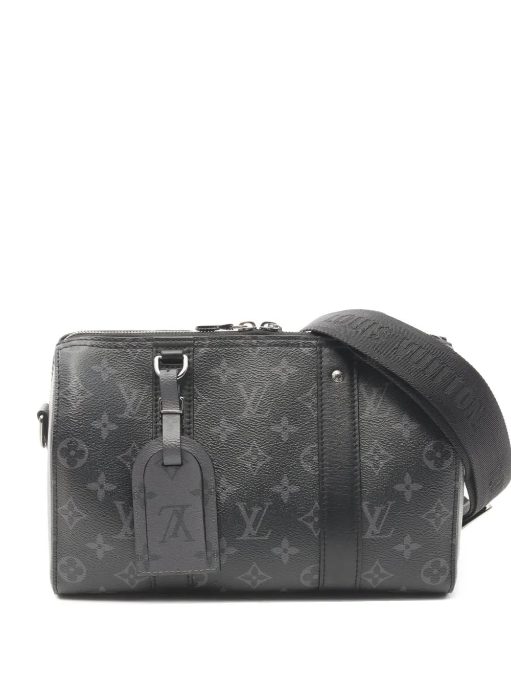 2021s Keepall Monogram Eclipse reverse shoulder bag