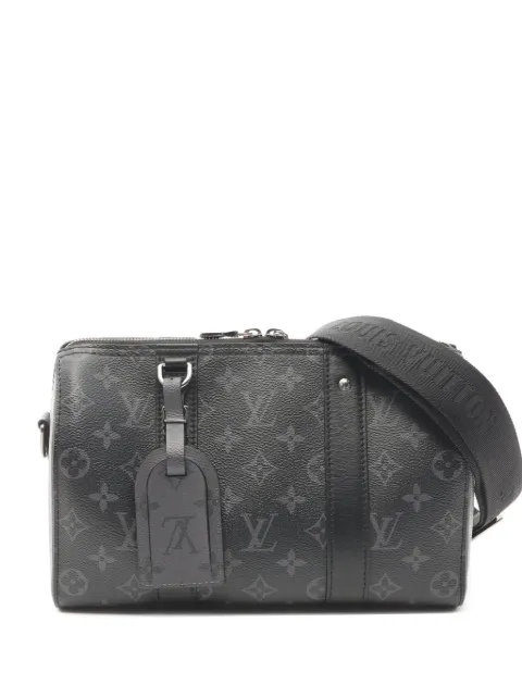Louis Vuitton Pre-Owned 2021 Keepall Monogram Eclipse Schultertasche