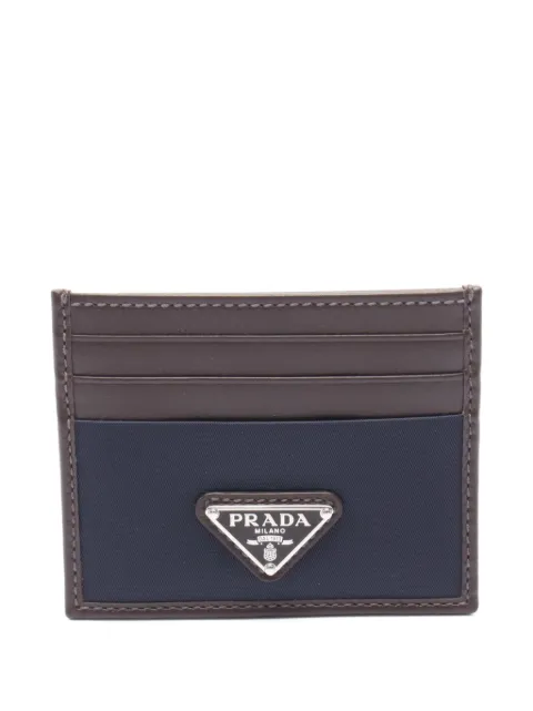 Prada Pre-Owned 2020s leather cardholder