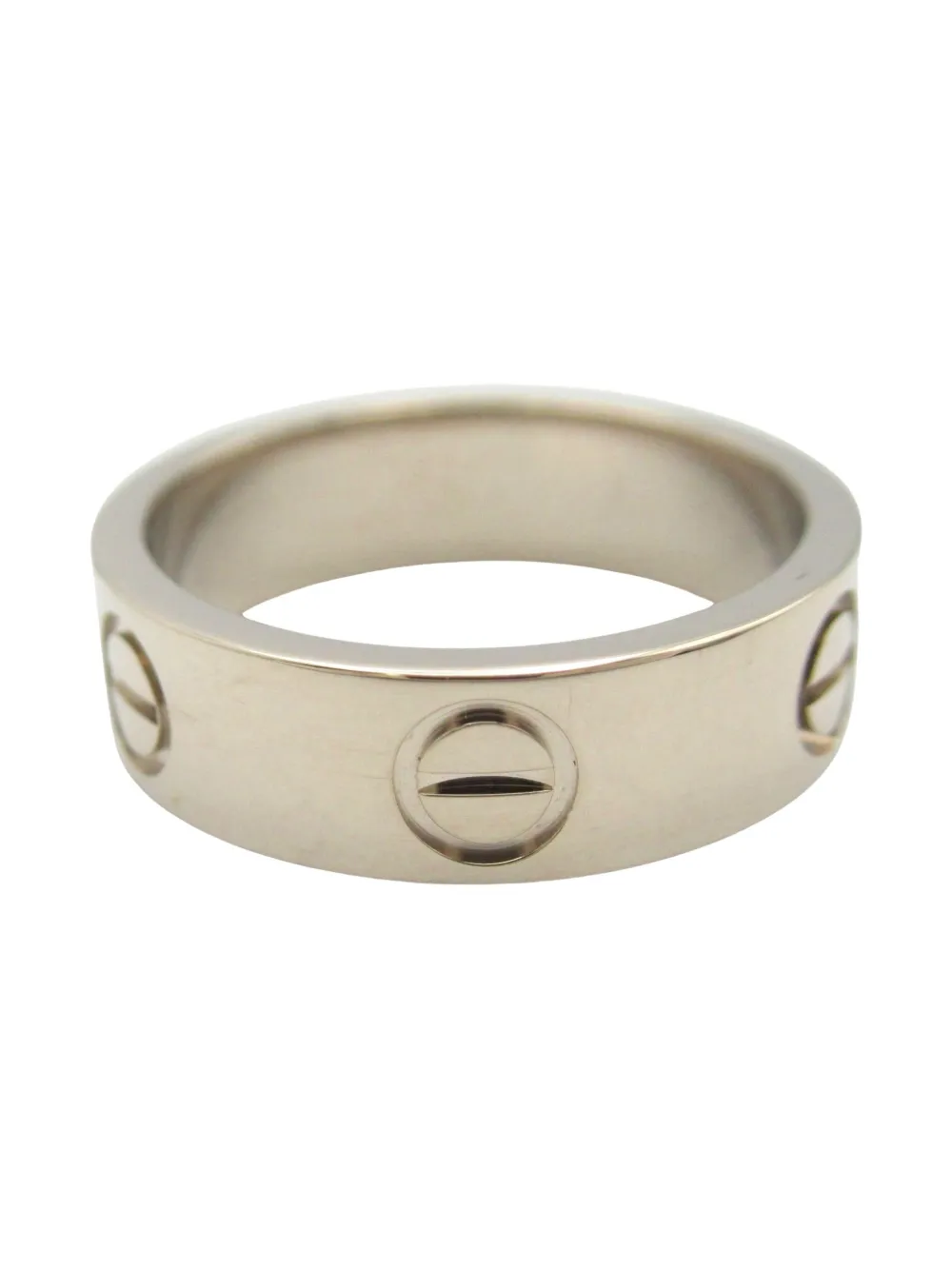 Cartier 2010s Love リング 18Kホワイトゴールド - シルバートーン Cartier 2010s Love リング 18Kホワイトゴールド - シルバートーン