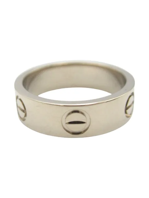 Cartier 2010s 18K white gold Love ring