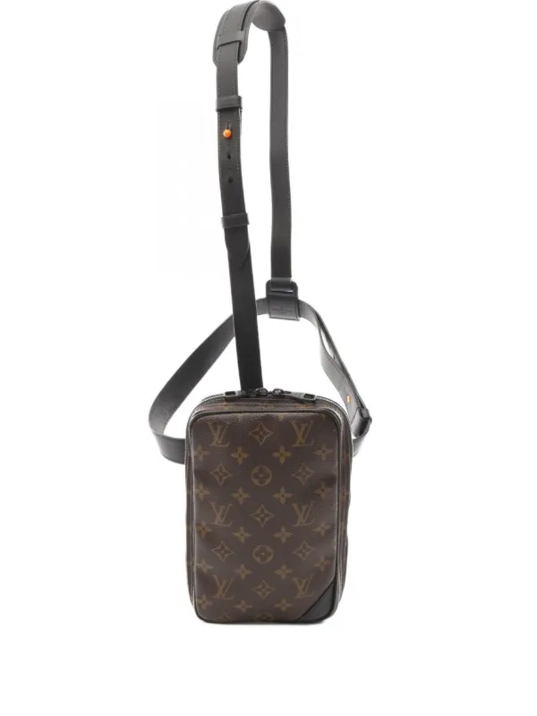 Louis Vuitton Pre-Owned 2018 Utility Monogram Crossbody Bag Brown  FARFETCH ID