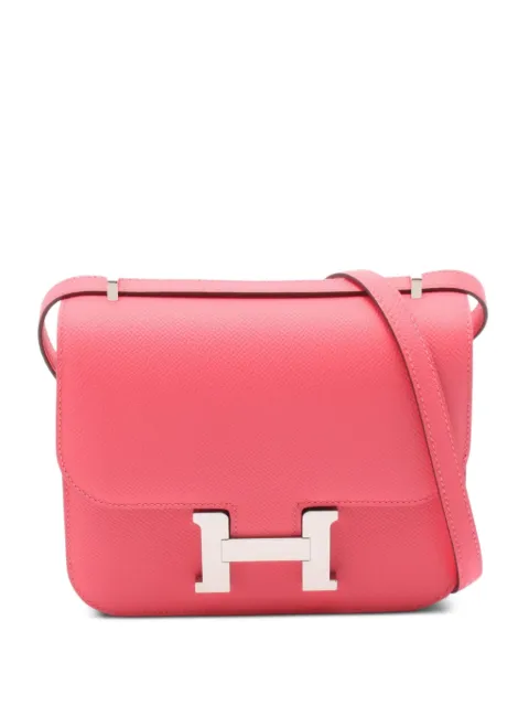 Hermès Pre-Owned 2023 Constance leather crossbody bag