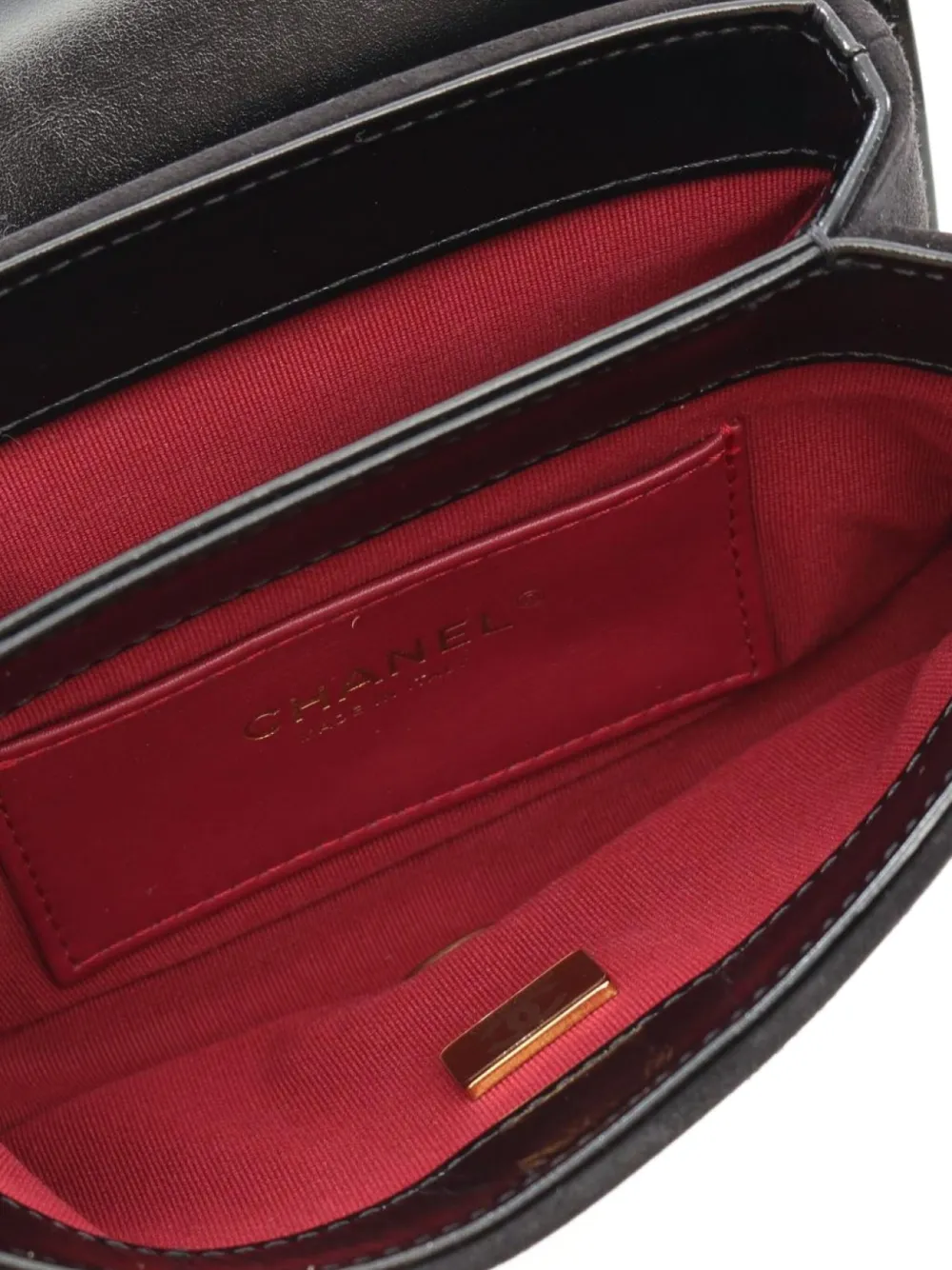 Pre-owned Chanel 2021 My Sweet Cc Flap Shoulder Bag In Black