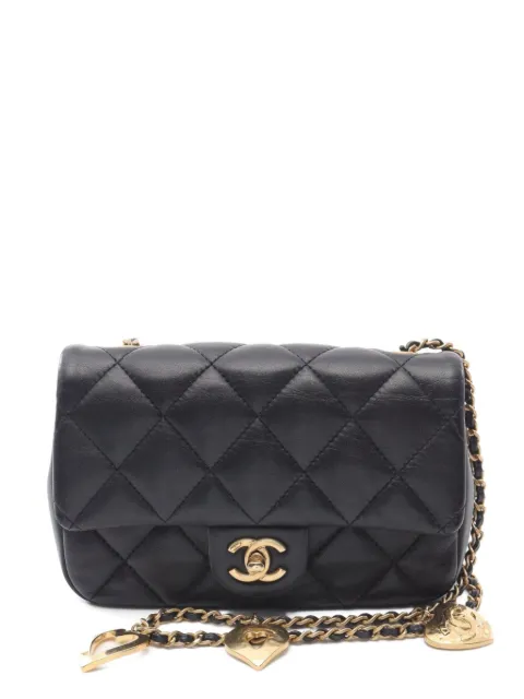 CHANEL Pre-Owned 2021 Matelassé chain shoulder bag