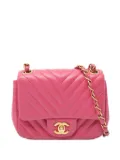 CHANEL Pre-Owned 2015-2016 Mini Flap shoulder bag - Pink