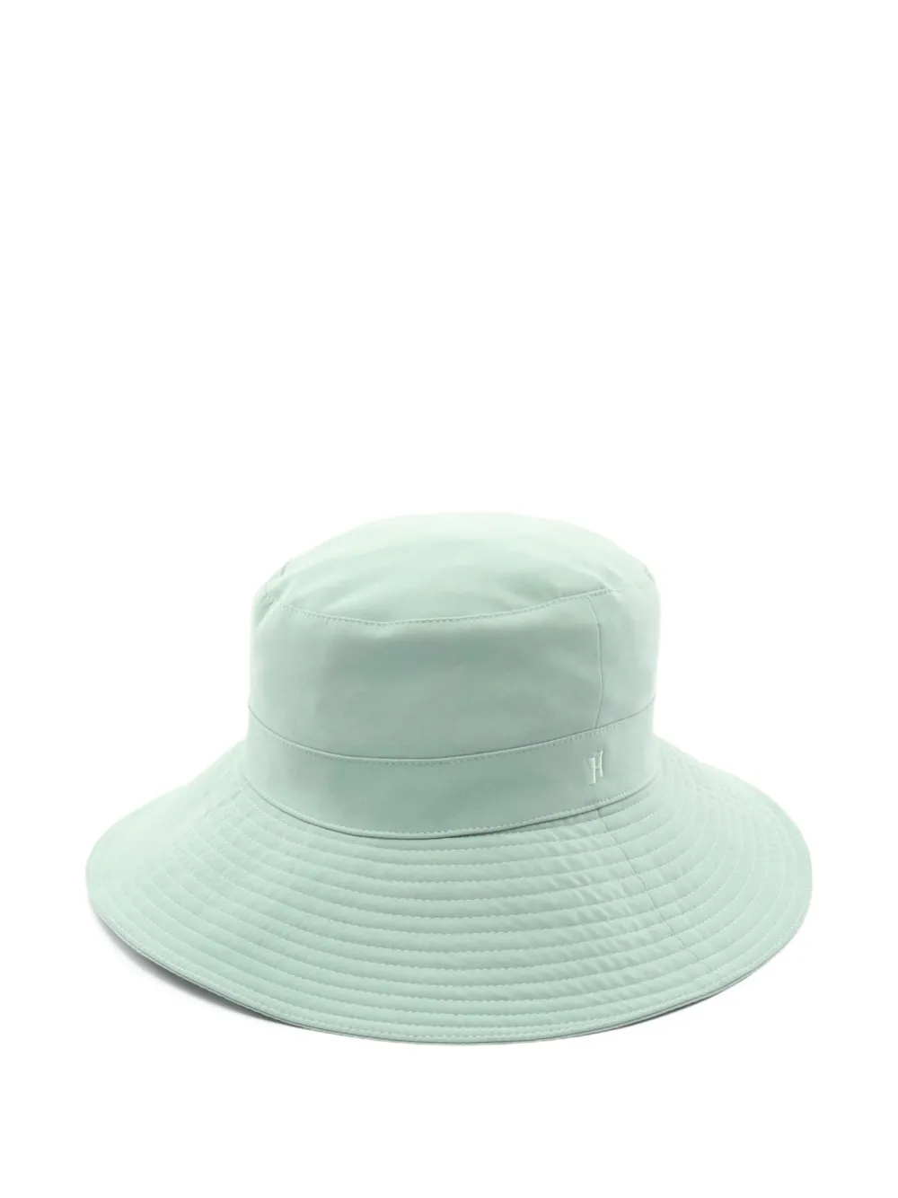 Hermès Pre-Owned 2010s H-logo bucket hat - グリーン Hermès Pre-Owned 2010s H-logo bucket hat - グリーン