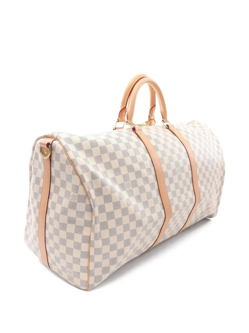 Louis Vuitton Pre-Owned 2021s Keepall Bandouliere 55 Damier Azur Boston bag | Pre-Owned | Image 2