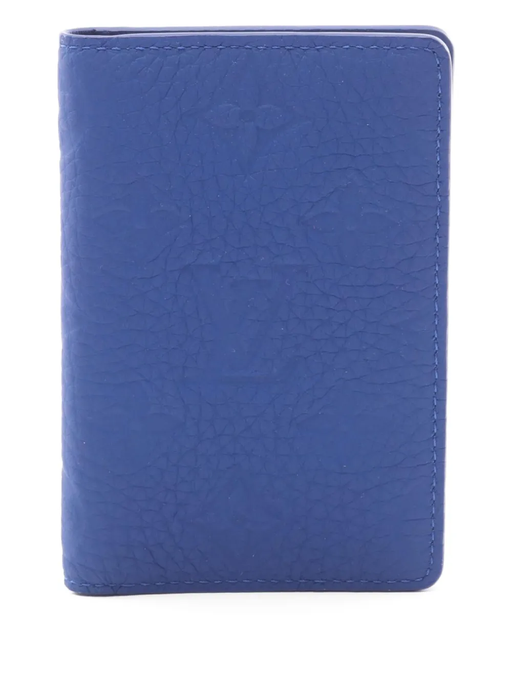 2021s monogram-embossed leather cardholder