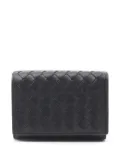 Bottega Veneta Pre-Owned 2020s Intrecciato tri-fold wallet - Black