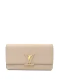 Louis Vuitton Pre-Owned 2015 Portefeuil Capucines long wallet - Neutrals
