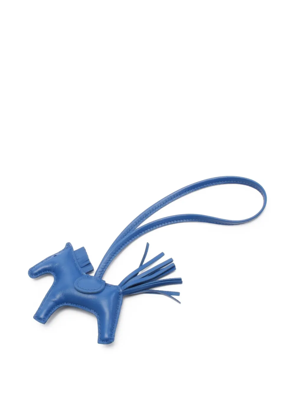 Hermès Pre-Owned 2022 Rodeo PM leather keychain | Blue | Image 1