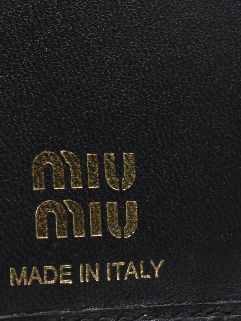 Pre-owned Miu Miu 2020s Matelasse Leather Wallet