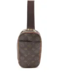 Louis Vuitton Pre-Owned 2003 Pochette Ganju monogram belt bag - Brown