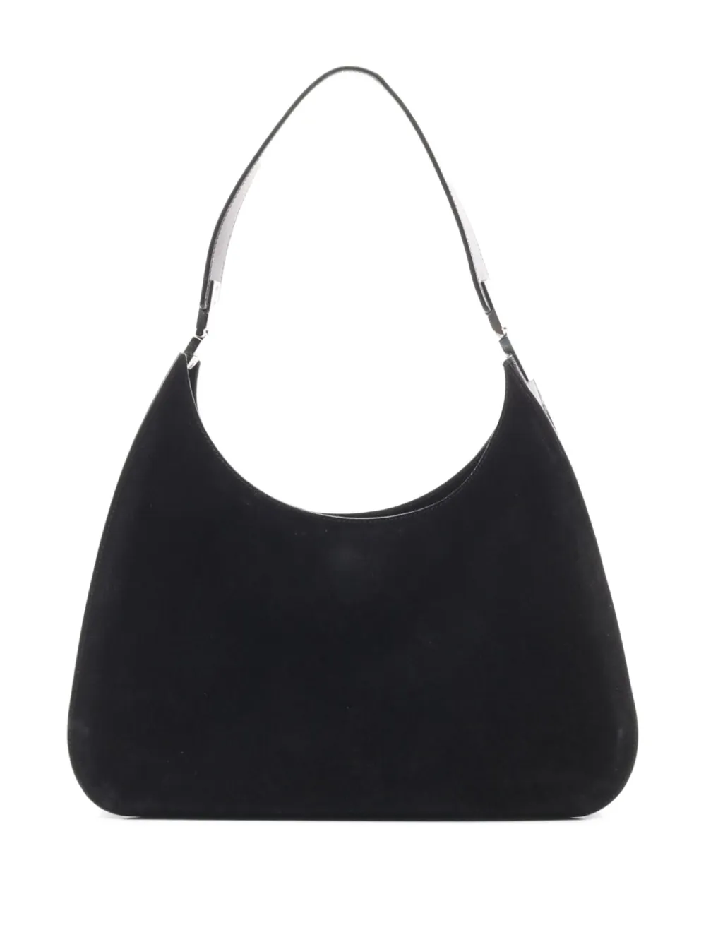 2000s suede shoulder bag