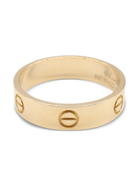 Cartier 2010s 18K yellow gold Love ring